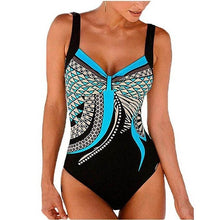 Load image into Gallery viewer, Minimalism Le Retro Print One Piece Swimsuit